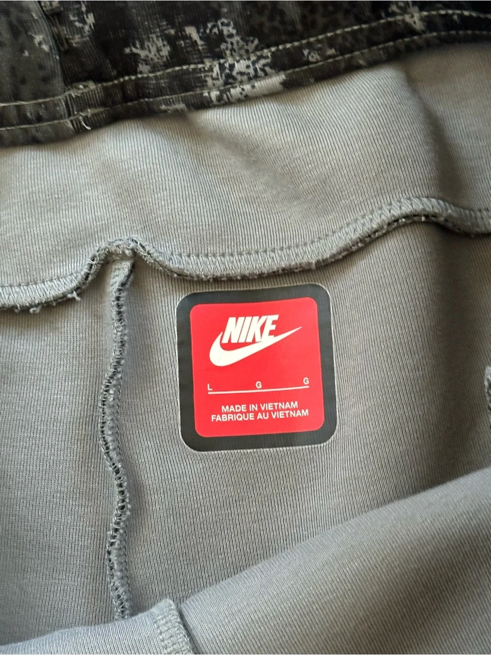 Men’s Nike tech Fleece Jogger Pants - Smoke Gray Anthracite